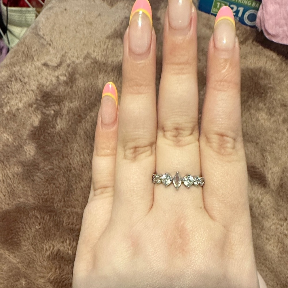 Stunning Silver Gemstone Ring